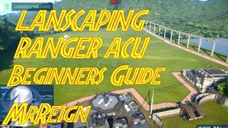 Jurassic World Evolution  Landscaping  Ranger Station amp ACU Tutorials [upl. by Ahsitniuq]