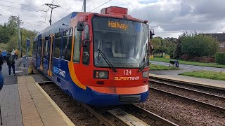 HD Video For Supertram In Crystal Peaks Station [upl. by Rialcnis]