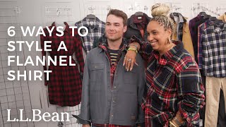 6 Ways to Style a Flannel Shirt [upl. by Nomaj]