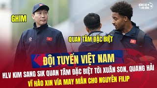 HLV Kim Sang Sik quotghimquot Xuân Son Quang Hải  Vĩ Hào chờ đợi Nguyễn Filip có chiến thắng đầu tiên [upl. by Grishilde461]