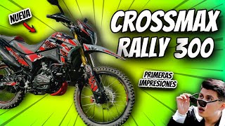 La nueva moto de Vento  Crossmax 300 Rally [upl. by Klayman318]