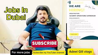 Direct jobs in Dubai walk in interviews youtube youtubeshorts share [upl. by Nitsirc]