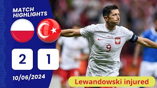 Poland vs Turkey 21 Highlights Swiderski Yilmaz Zalewski Goals  Friendly International 2024 [upl. by Laven733]