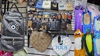 NUEVA TIENDA DE BOLSAS DE MARCA COACH TOUS KIPLING MOCHILAS ALTA CALIDAD MAMELUCOS Y MÁS [upl. by Shaya]