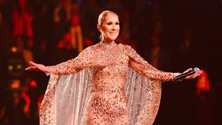 Celine Dion volta aos palcos cantando The Power Of Love amp Im Alive Elie Saab Fashion Show Riyadh [upl. by Hillery]