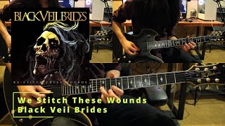 We Stitch These Wounds by Black Veil Brides Guitar Cover [upl. by Aonehc]