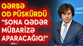 Gürcüstanda etirazlar fonunda İLK İCLAS Hökumət toplandı Kobaxidze mühüm açıqlamalar verdi [upl. by Arretal777]