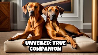 Loyal Lions or Lavish Liars Unveiling the Truth About Rhodesian Ridgebacks as Family Dogs [upl. by Ibrad602]