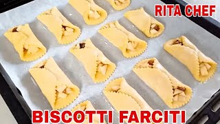 BISCOTTI MORBIDI FARCITI⭐RITA CHEF  Profumati e irresistibili [upl. by Pillihp]