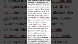 Nicola Gratteri social e mafie antimafia nicolagratteri ndrangheta tiktok [upl. by Kcirdec]