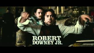 NEW Sherlock Holmes A Game of Shadows  Official Trailer HD 2011 [upl. by Enyleve71]