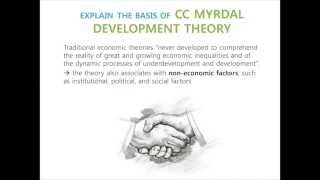 Myrdals Development Theory [upl. by Hteazile]