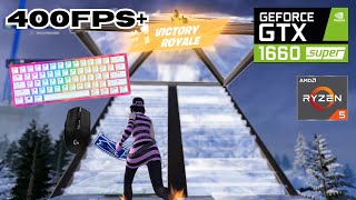 GTX 1660 Super  Ryzen 5 5600 Fortnite FPS TEST [upl. by Britney]