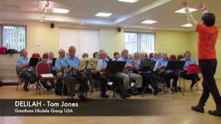 Grantham Ukulele Group U3A  Delilah [upl. by Isnan]