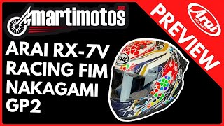 PREVIEW  💥 ARAI RX7V RACING FIM NAKAGAMI GP2 [upl. by Tann679]