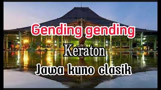 Gending keraton jawa kuno klasik [upl. by Trescha]