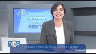 Deducción por alquiler de vivienda habitual [upl. by Pegma]