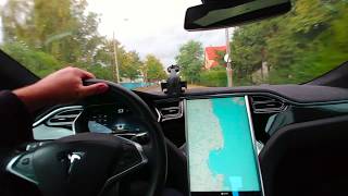 TESLA PO POLSCE 15 AUTOPILOT [upl. by Joan]