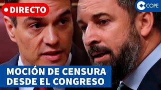 Moción de censura de Vox a Sánchez segunda jornada [upl. by Dnalro]