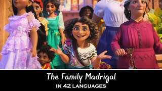 Encanto  The Family Madrigal One Line Multilanguage Lyrics amp Translation [upl. by Notserc]