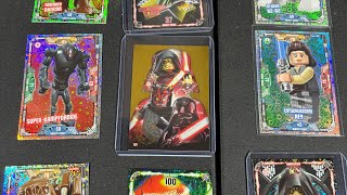 Epic Lego Star Wars trading card haul Series 1 [upl. by Gasparo]