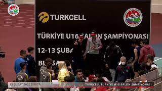 TURKCELL TÜRKİYE U16 SALON ŞAMPİYONASI  13 ŞUBAT 2022 [upl. by Eenej]