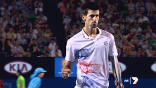 Australian Open Finals 2012 Novak Djokovic V Rafael Nadal Highlights [upl. by Meara]