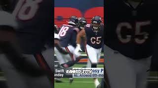 DAndre Swift Start or Sit Week 10 [upl. by Akcinat]