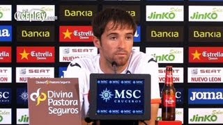 Míchel Herrero Hay que dar un aplauso a la afición por su comportamiento [upl. by Nrev]