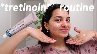 tretinoin pm skincare routine [upl. by Nassah]