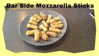 Side Bar Mozzarella sticksKeto Made Easy [upl. by Onairotciv]