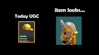 Free Limited UGC  Valentines Golden Cap sold out 🚫 [upl. by Aser]