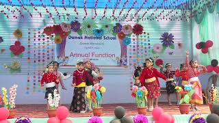 LKG Students performing on song quotLekaka Hami keta ketiquot [upl. by Godding]