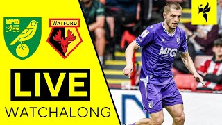 Norwich City VS Watford  LIVE WATCHALONG [upl. by Naerol]