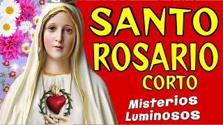 SANTO ROSARIO Corto🌷hoy jueves 14 noviembre PAZ✨ALEGRIA🌹Misterios Luminosos🙏Pide a la Virgen María [upl. by Yruy]