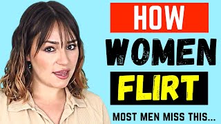 How Women Flirt Signs Men Always Miss [upl. by Issi]