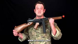 Airsoft GI  World War 2 Airsoft Guns Overview  Kar 98 Mp40 MP44 Thompson M3 Sten Luger [upl. by Jan]