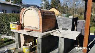 Pizzaofen  Outdoor Ofen selber bauen [upl. by Nosaes]