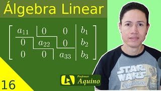 Escalonamento de Matrizes  Método de GaussJordan  16 Álgebra Linear [upl. by Aenil757]