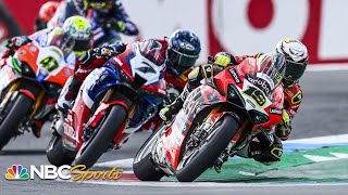 World Superbike Motul Dutch  Round 2  EXTENDED HIGHLIGHTS  Motorsports on NBC [upl. by Litta]