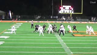 Mchenry Community High School football  Varsity Running Back 7 [upl. by Sixel]