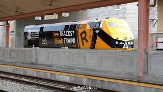 92224 Pre Rail Safety Event Displays at LAUPT10 Distant view of the displays [upl. by Connelley]