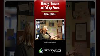 Massage Therapy and College Stress  Pathology Presentations  Allegany College of Maryland [upl. by Randie561]