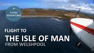 4K ATC Flight to the Isle of Man Airport [upl. by Ariew409]