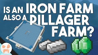 Is an Iron Farm ALSO a Pillager Farm [upl. by Durham354]