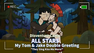 My Tom amp Jake DOUBLE GREETING 💚💙  Disventure Camp ALL STARS⭐️  OddNationCartoons [upl. by Halla]