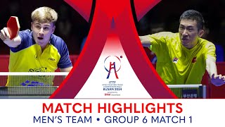 Truls Moregard SWE vs Lam Siu Hang HKG  MT G6  Match 1  ITTFWorlds2024 [upl. by Warrin]