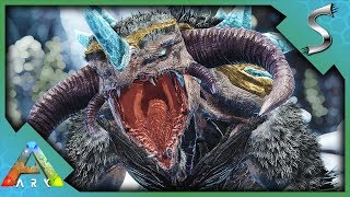 HE FROZE ME SOLID FIGHTING THE ICE TITAN  Ark Survival Evolved Cluster E121 [upl. by Gault]