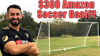 Building 300 Soccer Goal from Amazon [upl. by Noyart]