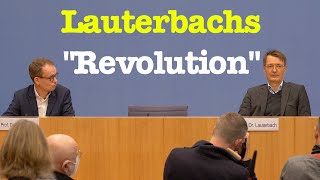 Reform der Krankenhausfinanzierung Lauterbachs quotRevolutionquot  BPK 6 Dezember 2022 [upl. by Thessa]